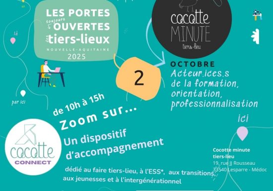 JPO des Tiers lieux : la Cocotte-Minute