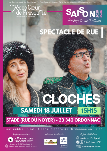 « CLOCHES » Spectacle de rue – Saison Presqu&rsquo;île de Culture