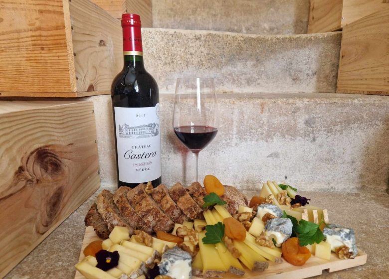 Abbinamenti vino e formaggio allo Château Castera