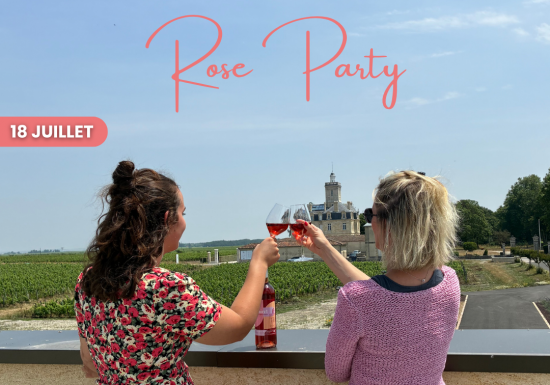 Afterwork Pop Variété & Rose Party au château Larose-Trintaudon
