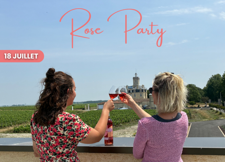 Afterwork Pop Variété & Rose Party au château Larose-Trintaudon
