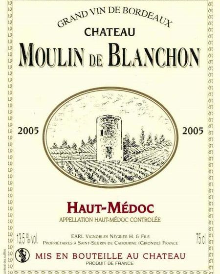 Chateau Moulin de Blanchon