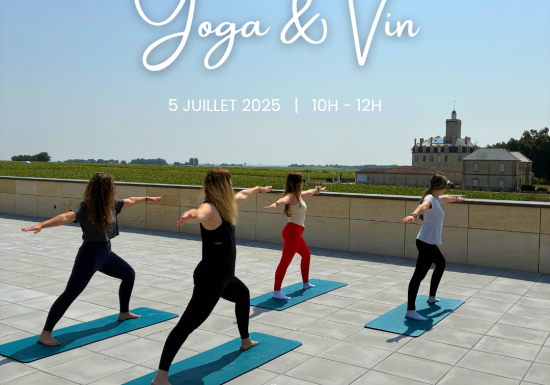 Atelier – Yoga & Vin au Château Larose-Trintaudon