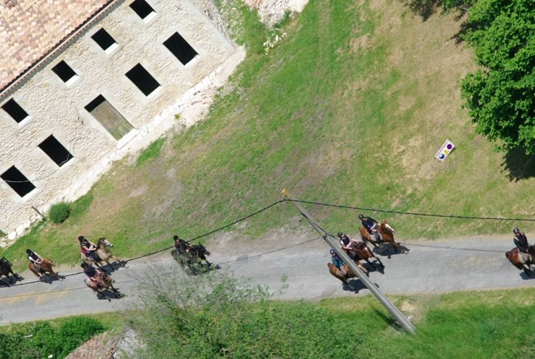サン＝スラン＝ド＝カドゥーンの乗馬ループ