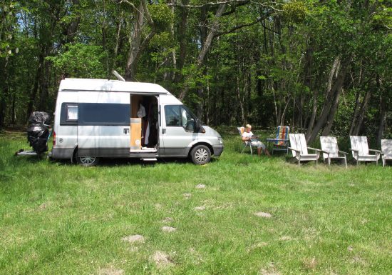 Domaine de Laguneaussan: Campingplatz