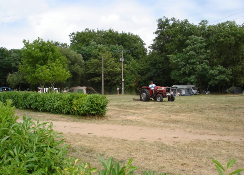 Domaine de Laguneaussan: Campingplatz