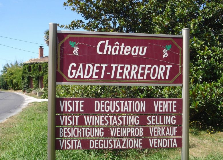 Portes ouvertes des crus artisans : Château Gadet Terrefort