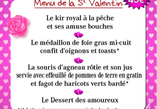 Saint-Valentin au « Gaillanai »