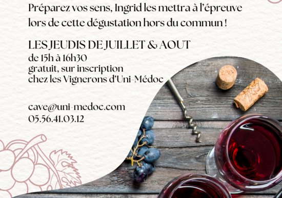 Initiation à la dégustation à l’aveugle