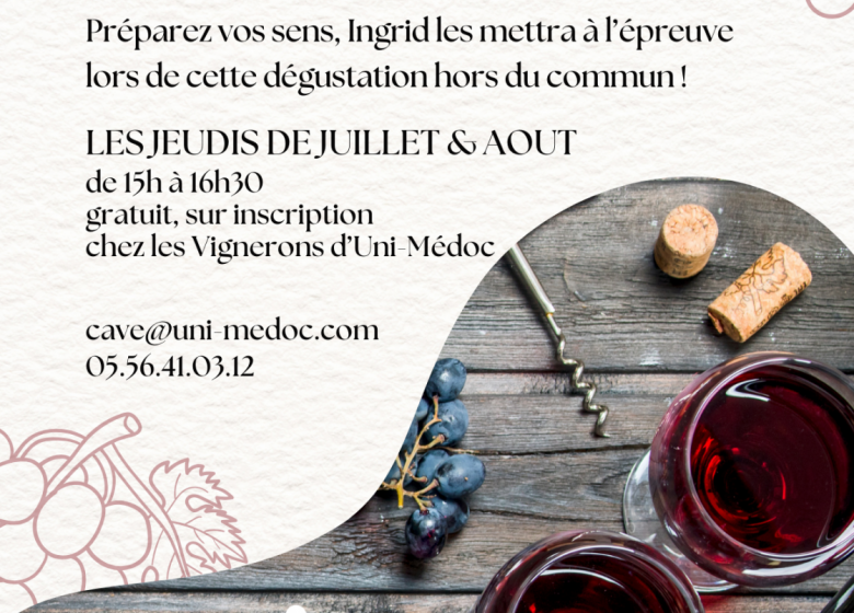 Initiation à la dégustation à l’aveugle