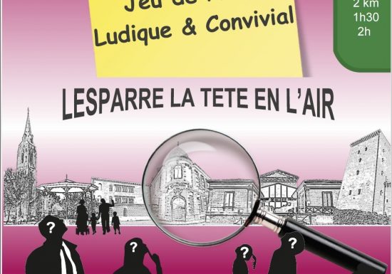 Lesparre la tête en l’air