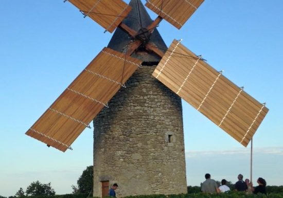 Molino de viento de Courrian