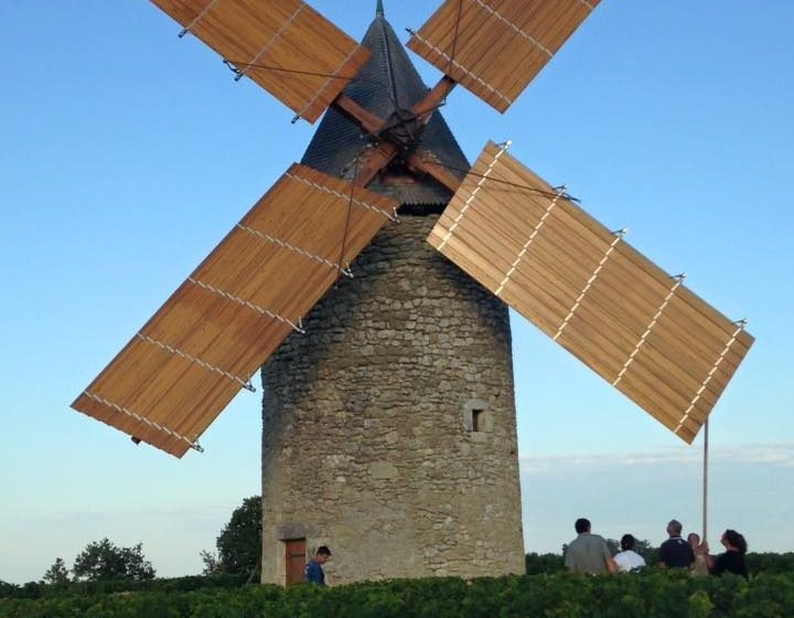 Molino de viento de Courrian