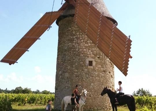 Molino de viento de Courrian