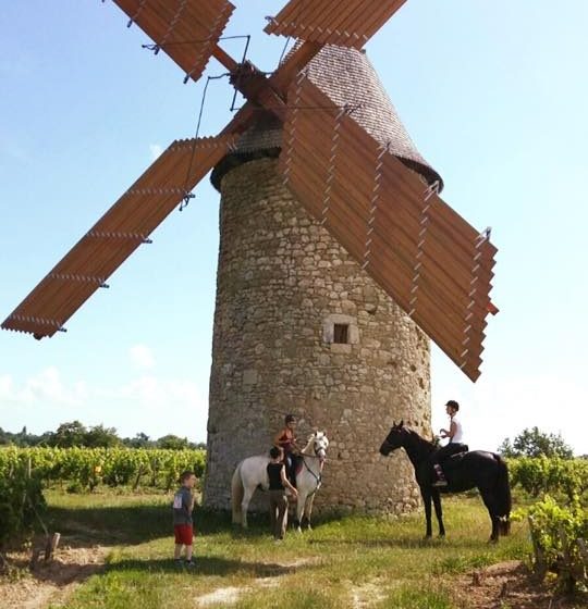 Molino de viento de Courrian