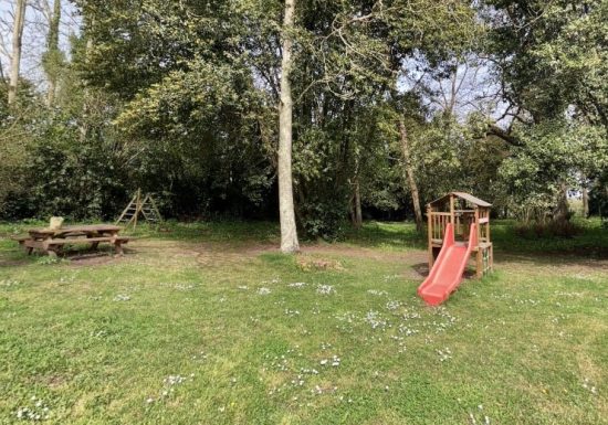 Picnic area in the Abbey Park