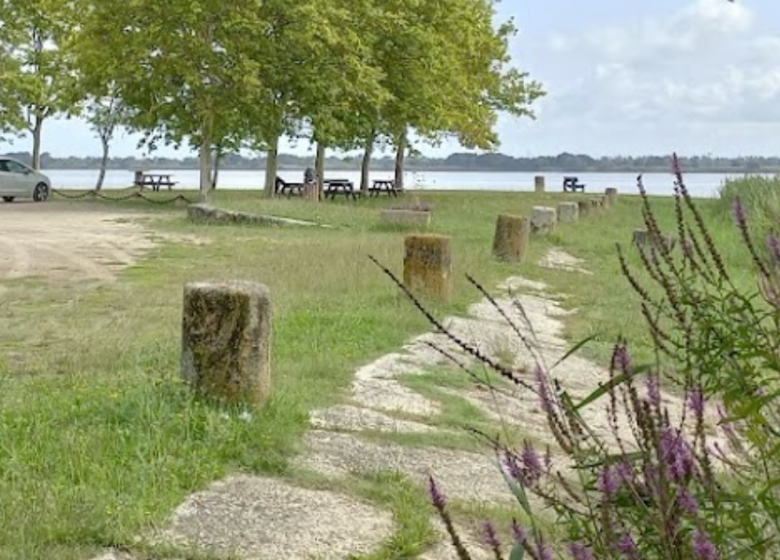 Área de estacionamiento del puerto de Beychevelle