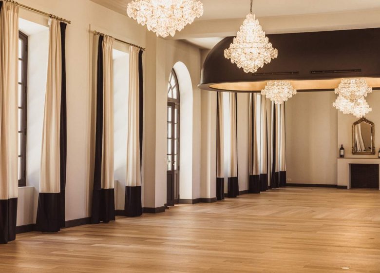 Les salles de réceptions du Château Laffitte Carcasset
