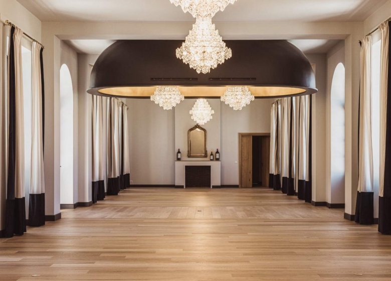 Les salles de réceptions du Château Laffitte Carcasset